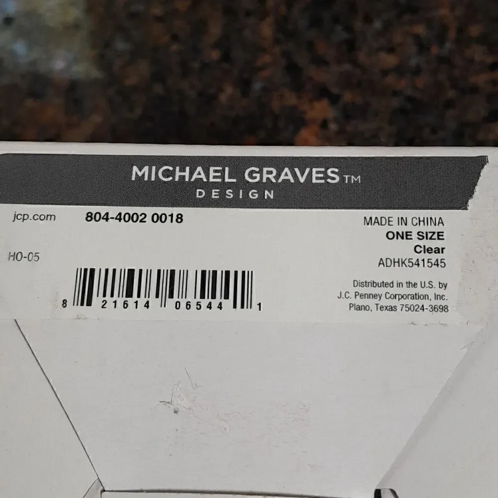 Michael Graves Fluted Storage Jar...NEW...